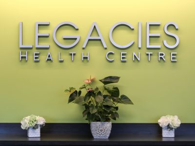 Legacies Health Centre North Vancouver Entrance Wall